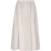 Dreimaster Klassik Saia 'Classic Look' bege / cinzento basalto / prata