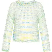 IZIA Pullover 'Fashion Look' azul / amarelo / verde / branco