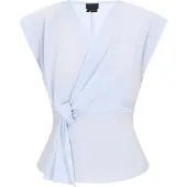 Dreimaster Klassik Blusa 'Classic Look' azul claro