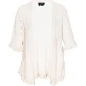 Usha Casaco de malha 'Fashion Look' offwhite