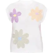 Usha Pullover amarelo claro / verde claro / roxo / branco