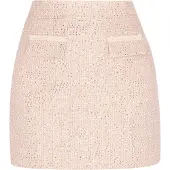 Faina Saia 'Fashion Look' bege / nude / ouro