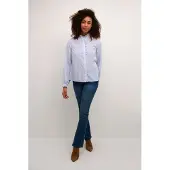 Cream Blusa 'CRBisca' azul céu / branco