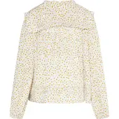 Dreimaster Blusa mostarda / amarelo pastel / verde