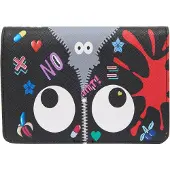 MyMo Pop Carteiras 'Pop Eyetheme' cinzento / vermelho / preto / branco
