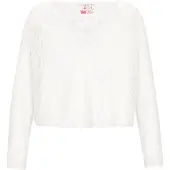 IZIA Pullover 'Fashion Look' offwhite