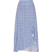 Usha Saia 'Fashion Look' azul céu / branco
