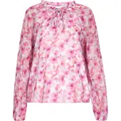 Dreimaster Blusa rosa / cor-de-rosa / branco