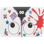 MyMo Pop Carteiras 'Pop Eyetheme' lilás / vermelho / preto / branco
