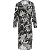 Usha Vestido 'Fashion Look' preto / branco