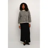 Kaffe Pullover 'Ellery' greige / preto