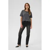 Kaffe Calças de ganga 'KAMaris' cinzento denim