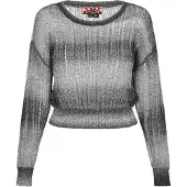 MyMo ROCKS Pullover preto / branco
