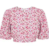 Mymo Blusa azul / verde / rosa / branco