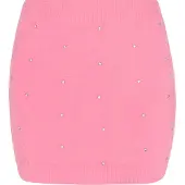 Faina Saia cor-de-rosa