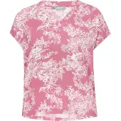 Usha Blusa rosa / branco