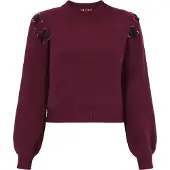 MyMo ROCKS Pullover borgonha