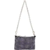 Faina Mala de ombro ouro / roxo / preto