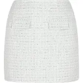 Faina Saia 'Fashion Look' aqua / prata / branco natural
