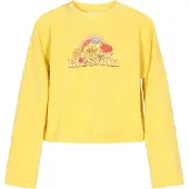 IZIA Sweatshirt 'Boho' azul claro / amarelo / cor-de-rosa / vermelho