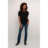 Cream Blusa 'Remi' preto