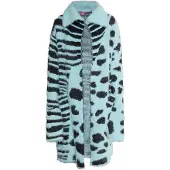 Mymo KIDS Casaco de malha 'Mimo' menta / preto