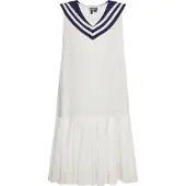 Dreimaster Vestido navy / offwhite
