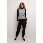 Kaffe Pullover 'KA Regina' cinzento / prata