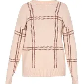 Usha Pullover nude / castanho