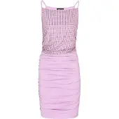 Mymo Vestido de bainha lavanda