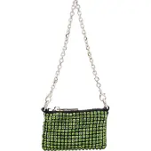 FELIPA Mala de ombro verde / preto
