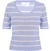 Usha Pullover azul claro / branco