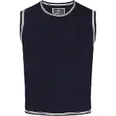 Dreimaster Maritim Top de malha 'Nautical' navy / branco