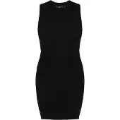Faina Vestido de malha preto