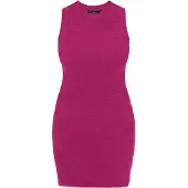 Faina Vestido de malha 'Fashion Look' fúcsia