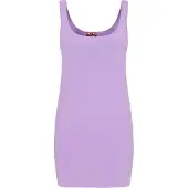 Mymo Vestido de malha roxo