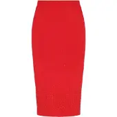 Faina Saia vermelho claro / prata