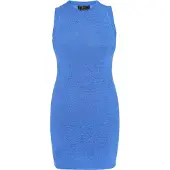 Faina Vestido de malha 'Fashion Look' azul