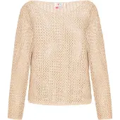 IZIA Pullover 'Fashion Look' camelo