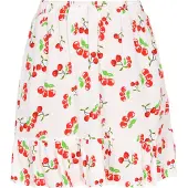 Mymo Saia verde / vermelho / branco