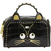 Mymo Malas de tiracolo 'Pop Eyetheme' ouro / preto / branco