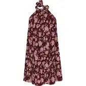 Faina Vestido de verão 'Fashion Look' cor-de-rosa / borgonha