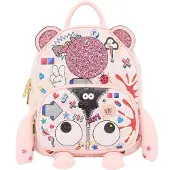 MyMo Pop Mochila 'Pop Eyetheme' azul / cor-de-rosa / vermelho / preto