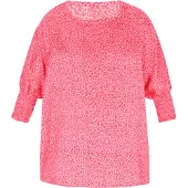 Faina Blusa 'Fashion Look' magenta / rosa claro