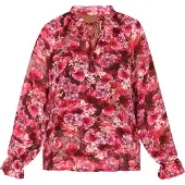 Usha Blusa roxo escuro / rosa claro / arando / branco