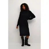 Kaffe Vestido de malha 'Nanna' preto