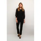 Kaffe Camisa 'KA Becca' preto