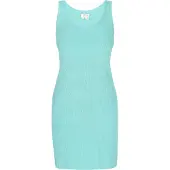 IZIA Vestido de malha turquesa