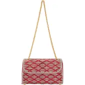 Faina Clutches vermelho