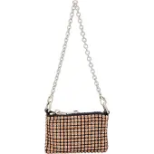 Faina Mala de ombro bege / preto